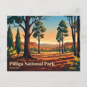 Pilliga National Park Australia Postcard