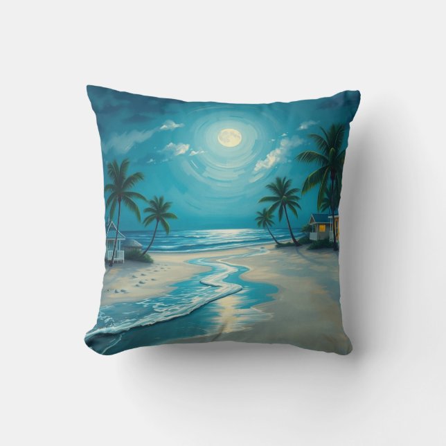 Pillow "Bathed in Moonlight & Baked in Moonlight" (Front)