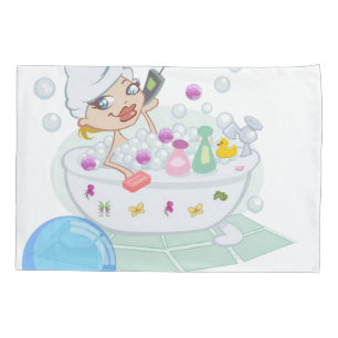 Pillow Case Bubble Bath