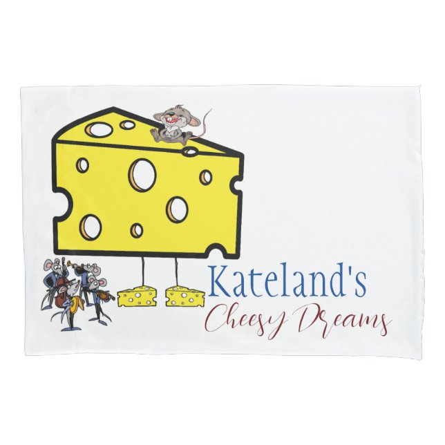 Pillow Case Cheesy Dreams Music (Front)