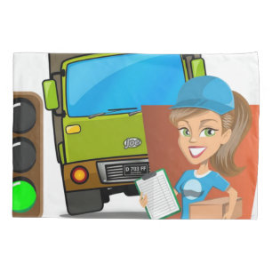 Pillow Case Female Driver