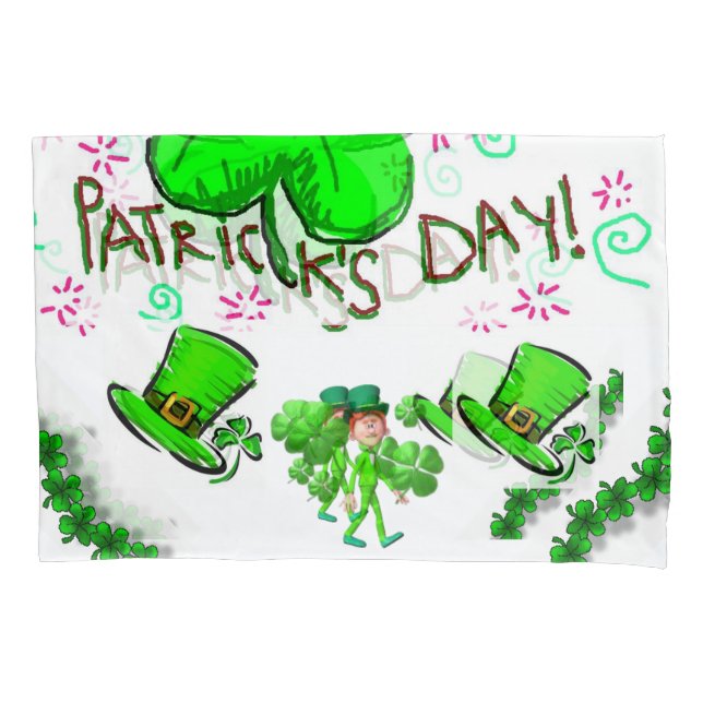 Pillow Case St. Patrick's Day (Front)