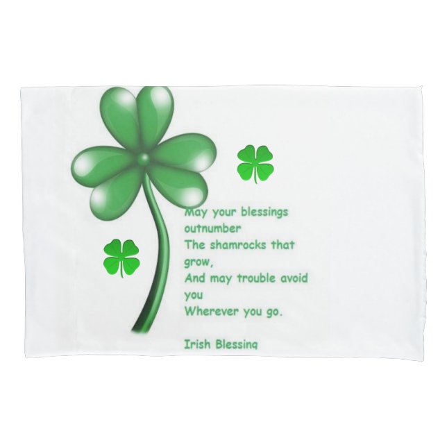 Pillow Case St. Patrick's Day (Front)