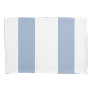 Pillow Case Stripe White and Blue