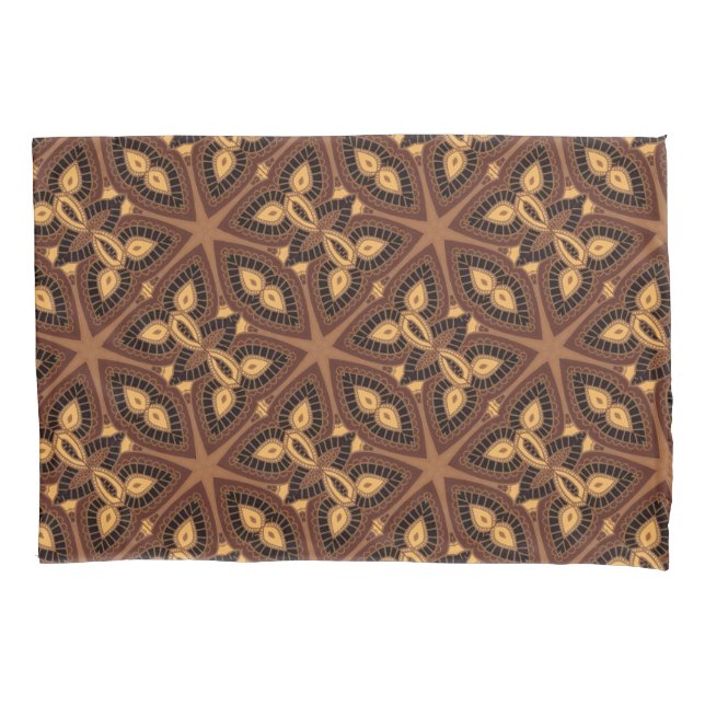 Pillow case with ethnic tribal print (Front)