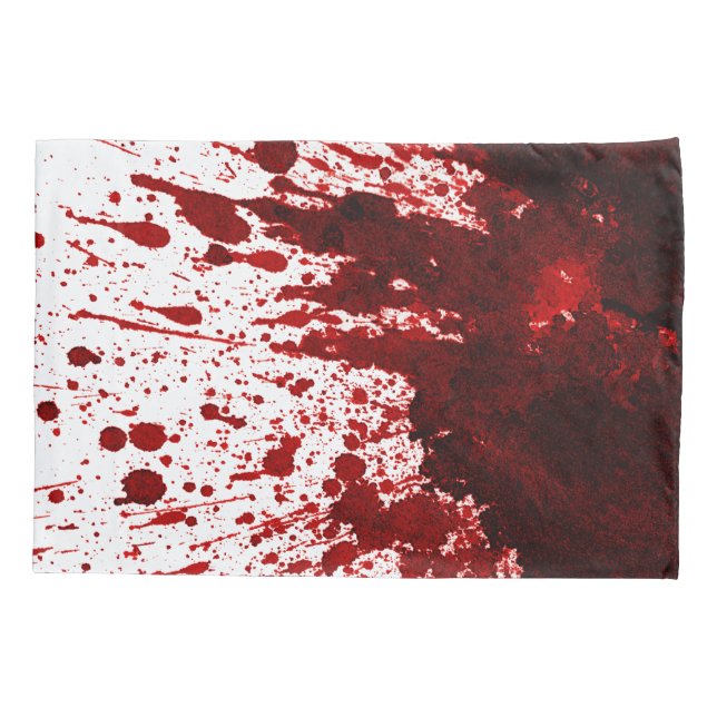 Pillow Cases Blood Splatter Vampire Gothic Horror (Back-Left)