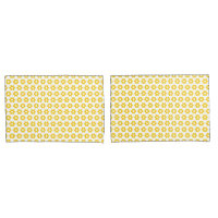 Pillow Cases - Yellow Florets