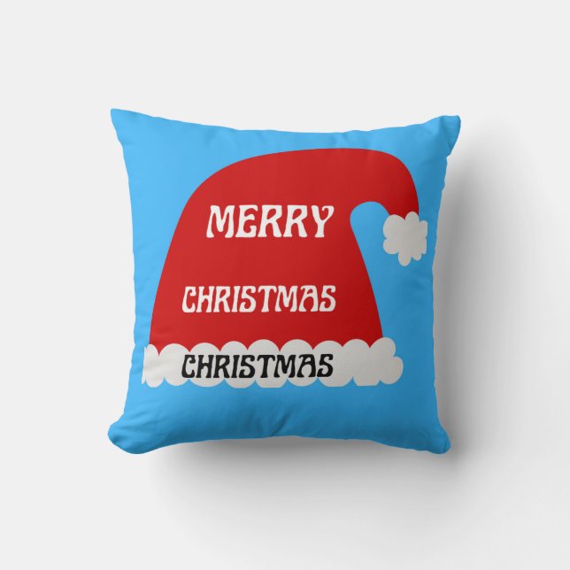 pillow chriestmas cap design (Front)