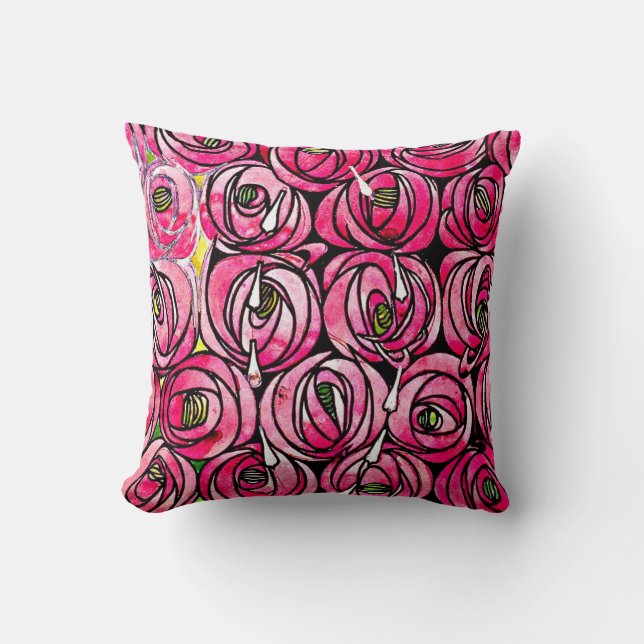 Pillow-Classic/Vintage-Charles Mackintosh 1 Cushion (Front)