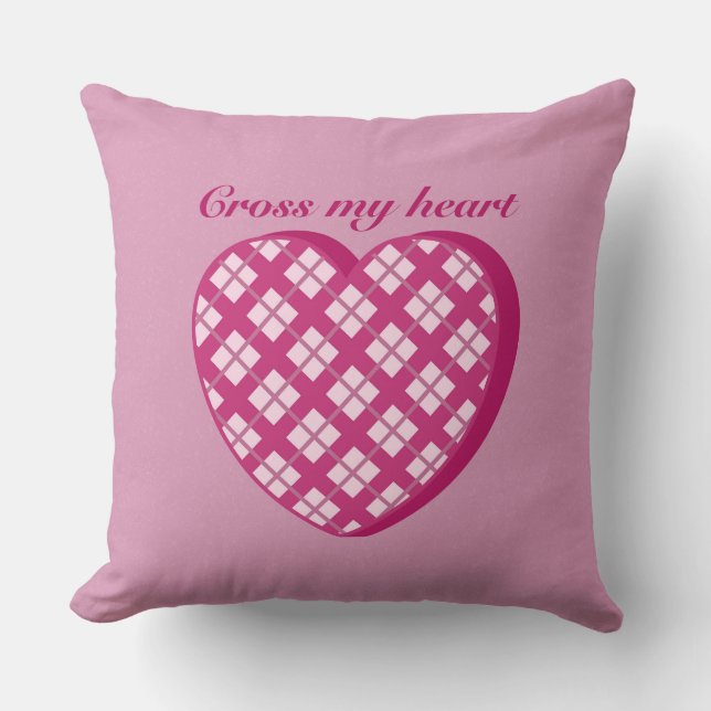 Pillow - Cross My Heart (Front)