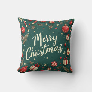Pillow cushion with a Christmas atmosphere