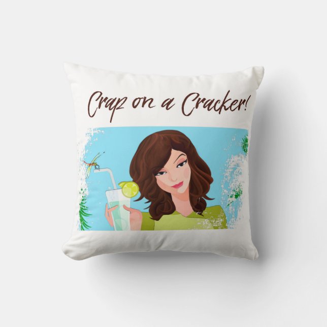 Pillow, Decorative Two-Sided Val Cushion (Front)
