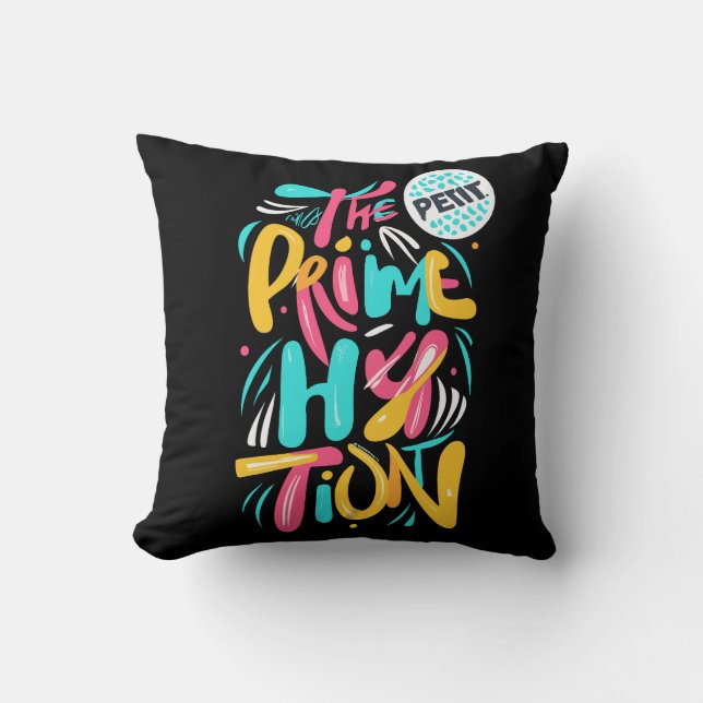 Pillow design with "prime hydration" (Front)
