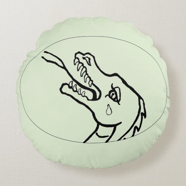 Pillow - Dragon Head to Colour (Front)