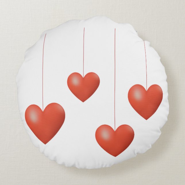 Pillow-Eternal love Round Cushion (Back)