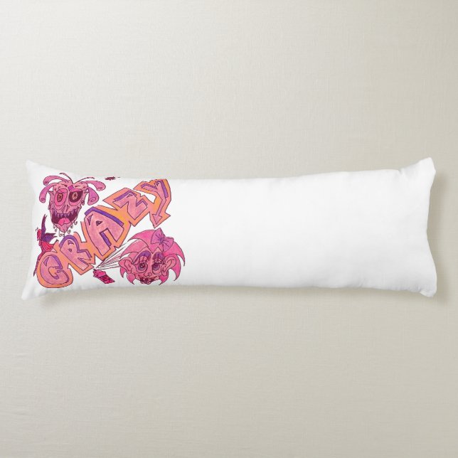 Pillow, Exclusive design. Crazy! Body Cushion (Front)