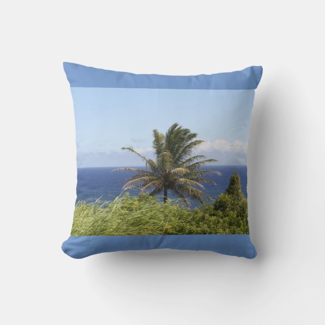 Pillow for Coastal, Beach or Ocean Home Decor (Front)