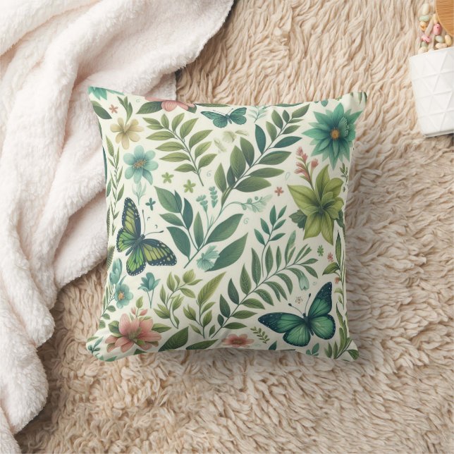 Pillow full of grass and trees (Blanket)