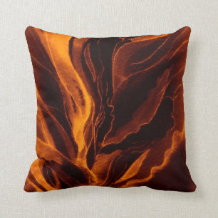 Pillow--Giant Orange Poppies Cushion