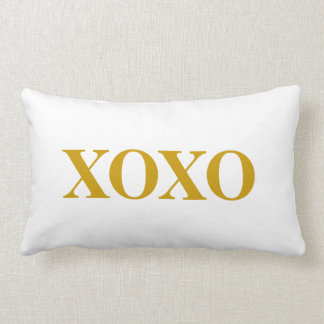 Pillow - Gold xoxo