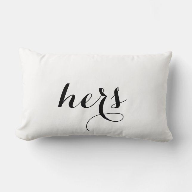 Pillow | Hers - doublesided (Front)