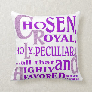 pillow Highly Favored© 16x16