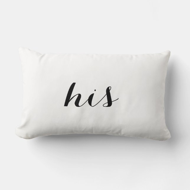 Pillow | His - doublesided (Front)