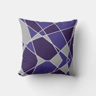 Pillow in modern abstract geometric style