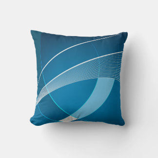 Pillow in modern abstract style