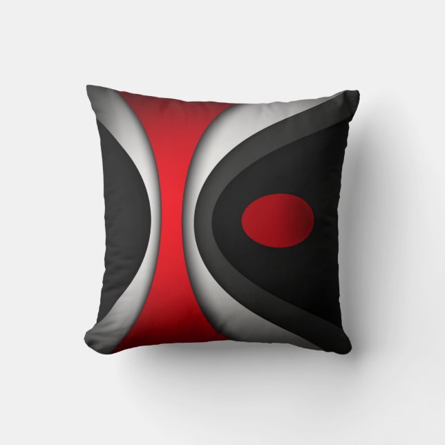 Pillow in modern abstract style (Front)