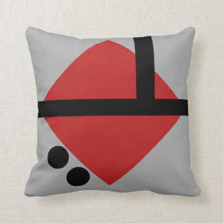 Pillow in modern abstract style