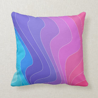 Pillow in modern abstract style