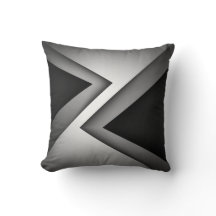 Pillow in modern abstract style