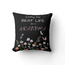 Pillow-Living the Best Life as a Grandma!