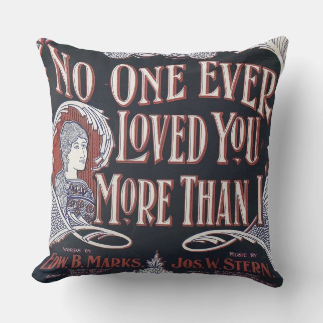 Pillow - No One Will Ever Love You More Than I (Front)