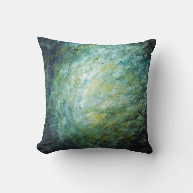 Pillow - Oil Painting "Branches" - MatthewFelixSun (Front)