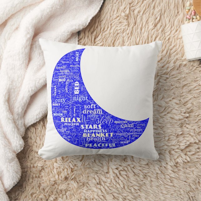 Pillow - one side - Word Cloud (Blanket)