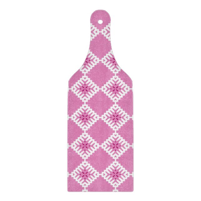 Pillow PP 80: 3 of 3 pink diamond Cutting Board (Front)