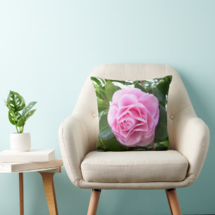 Pillow - Rose Pink Camellia