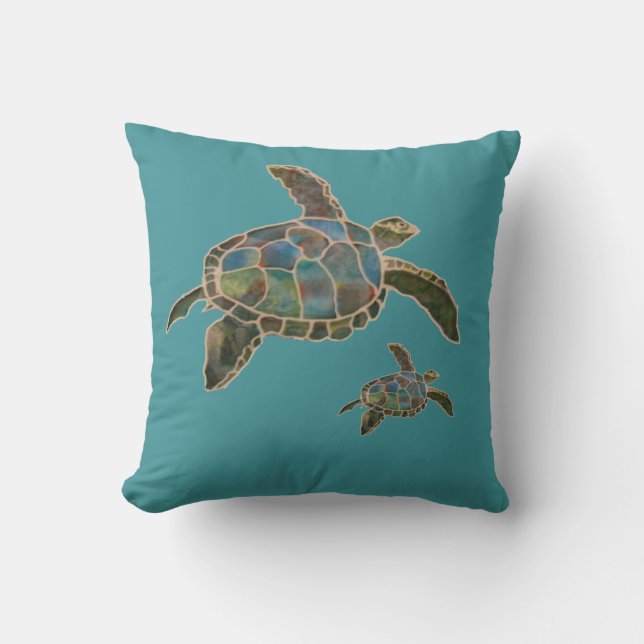 Pillow - Sea Turtles (Front)