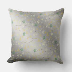 pillow,,template, floral holiday, elegant, cushion
