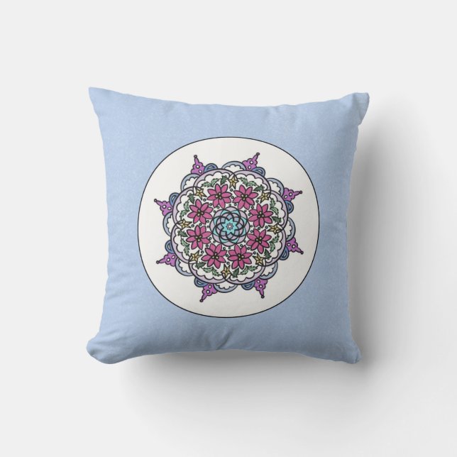 Pillow Winter Snowflake (Front)