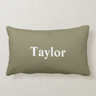 Pillow with Custom Name