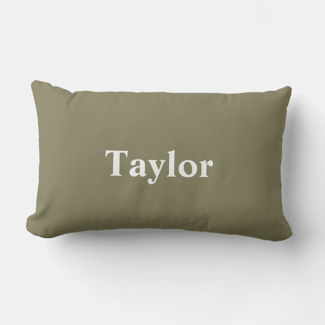 Pillow with Custom Name (Front)