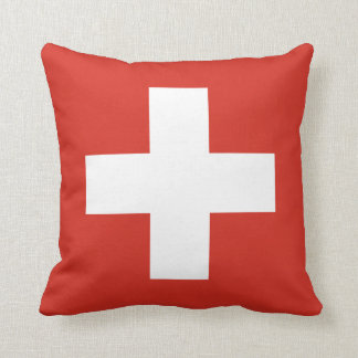 Pillow with flag of Switzerland