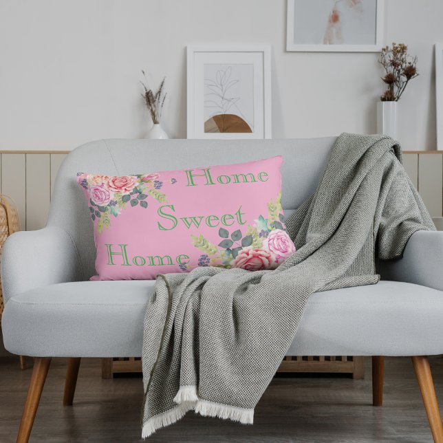 Pillow with floral design (Creator Uploaded)