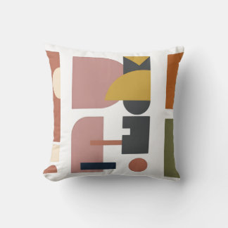Pillow with Geometric Design