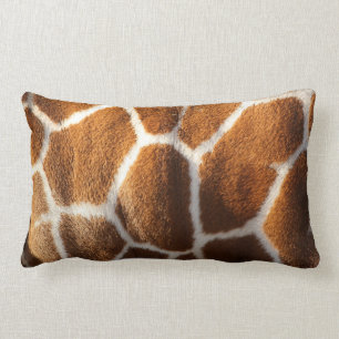 Pillow with Giraffe Print