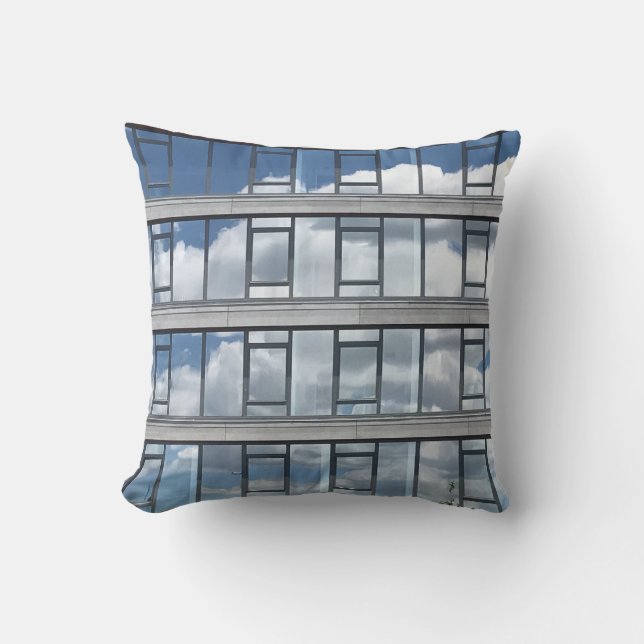 Pillow with reflected clouds by Tony Cimino (Front)