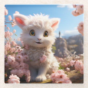 Pillowcase Glass Coaster